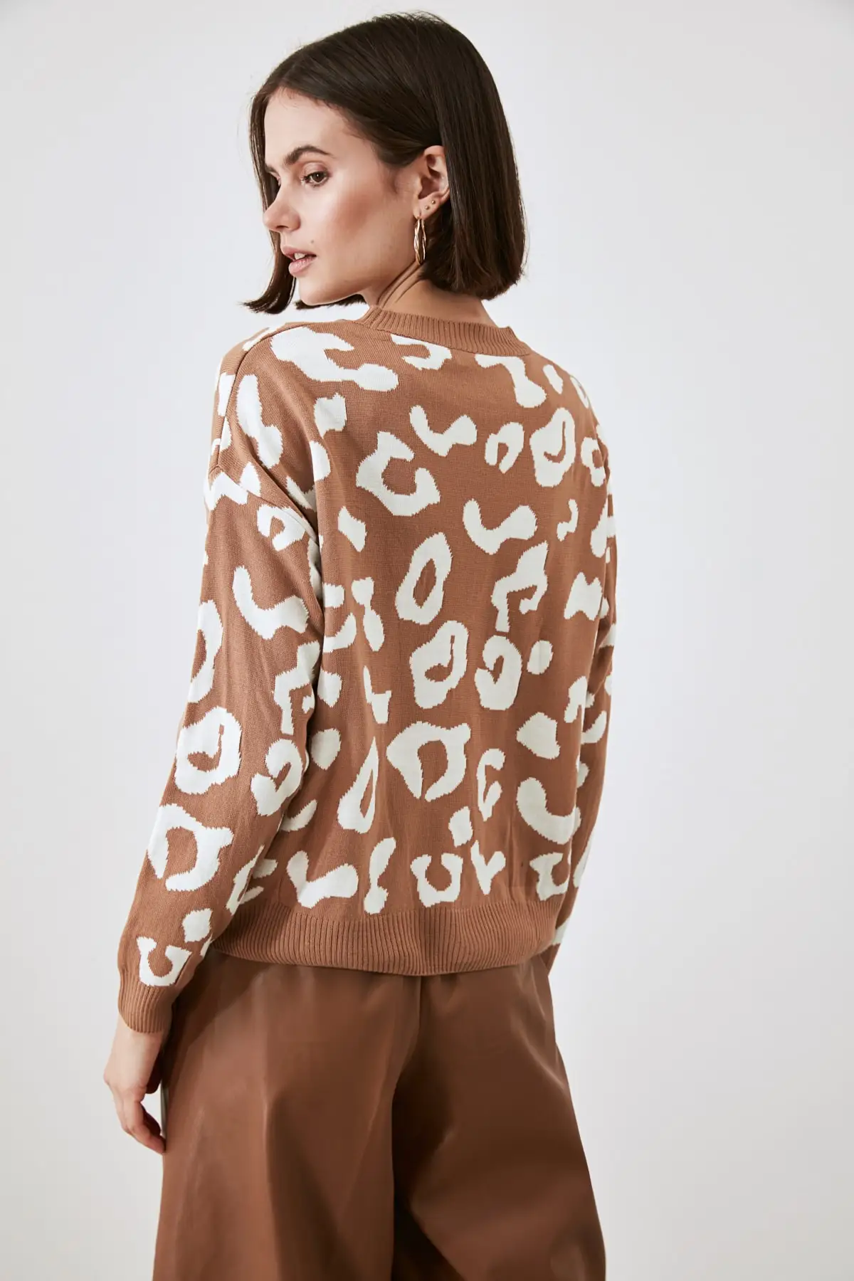 

Trendyol Jacquard Knitwear Sweater TWOAW21KZ2805