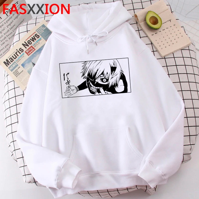 

Tokyo Ghoul Kaneki Ken hoodies women streetwear Korea women hoody pullover y2k aesthetic