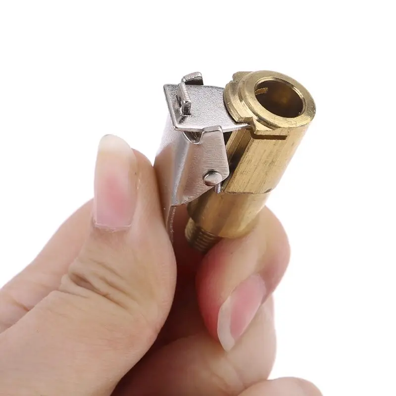 Автомобильный шиномонтажный патрон воздушный компрессор насос с замком на сопле