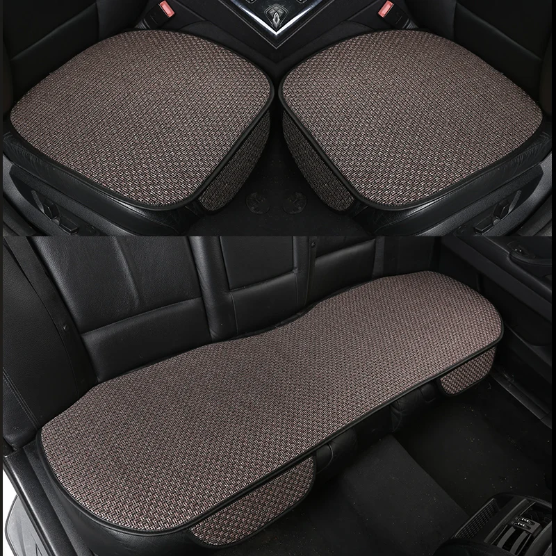 

Универсальный всесезонный автомобильный сиденье из трех предметов зимнее сиденье для рыбалки коврик для заднего сиденья дышащий зимний ав...