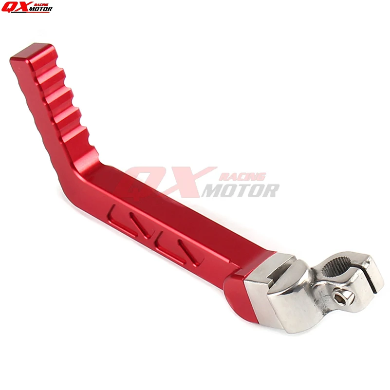 13 мм ЧПУ кованая педаль стартера рычага красная ДЛЯ CRF BBR KLX TTR 50cc 70cc 110cc 125cc ZS YX LF