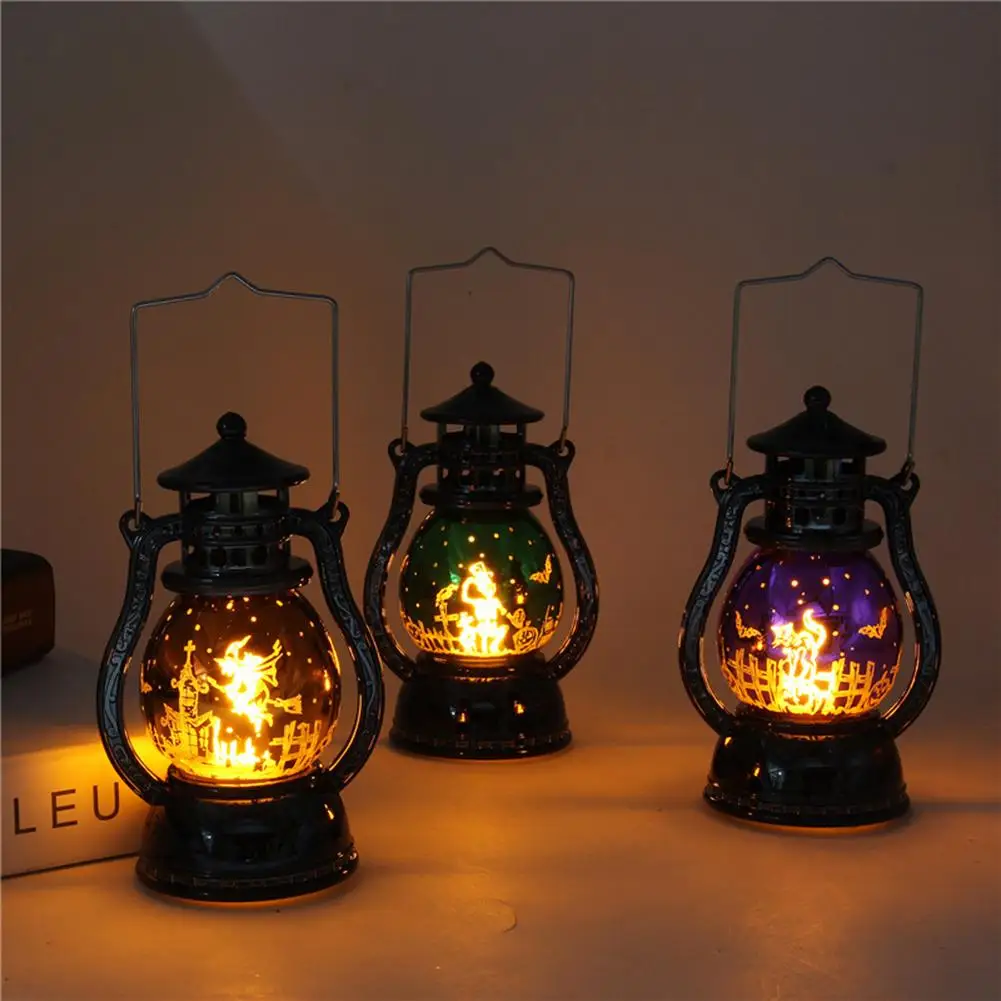 Ужасная атмосфера на Хэллоуин 3 цвета дизайн кошки тыквы ведьмы ручной