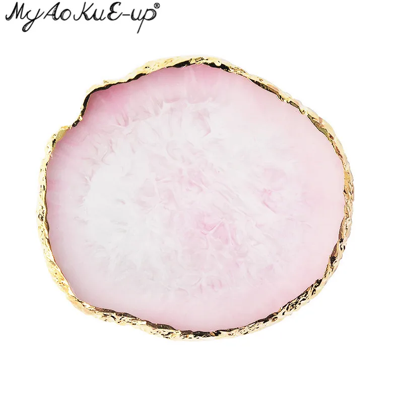 Round Pink Цветная хрустальная ресница, удлинительные клеевые кольца, акриловые отдельные накладные ресницы, клеевой держатель, кольцо, клей для ресниц, подставка, пигмент - Цвет: Round Pink
