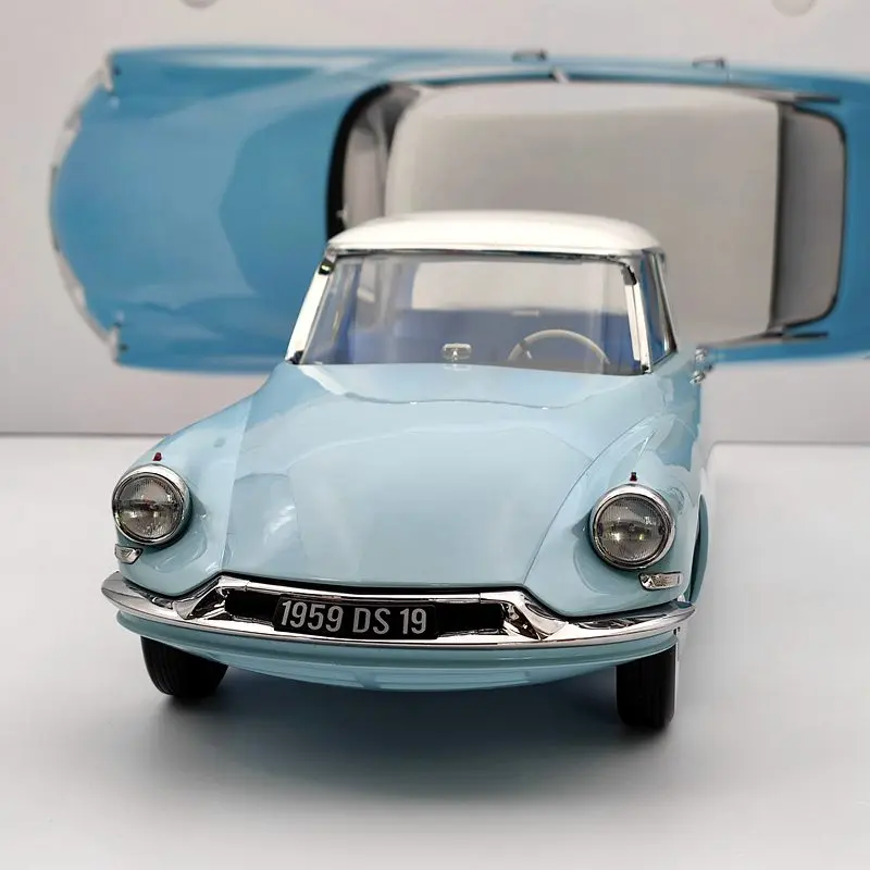 1:12 Norev для Citroen DS 19 1959 голубой волк и белый carредкий 121564 литые модели Ограниченная