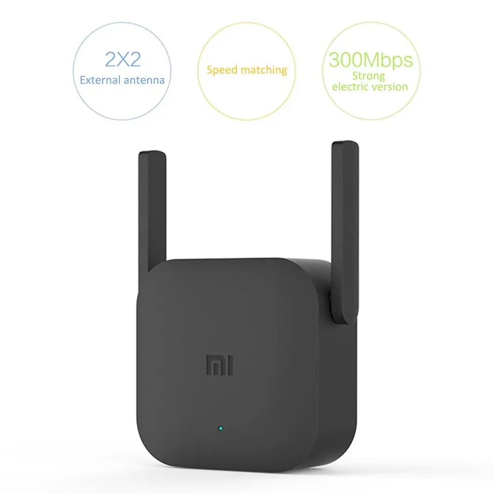 

Xiaomi Wifi Versterker Pro 300M Signaal Verbeterde Repeater Draadloze Ontvangst Netwerk Routing Uitbreiding Wifi Expander