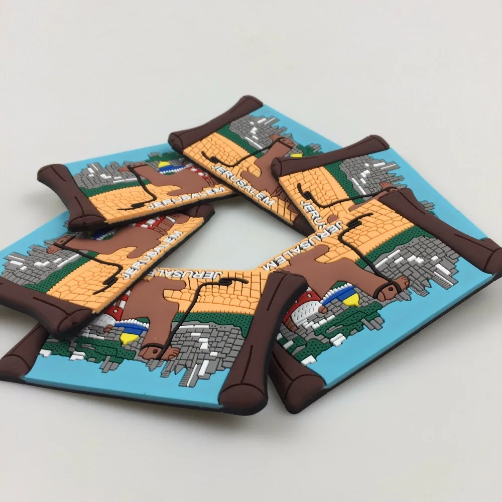 Персонализированный 3D-тисненый и тисненый логотип сувенир из мягкой резины в