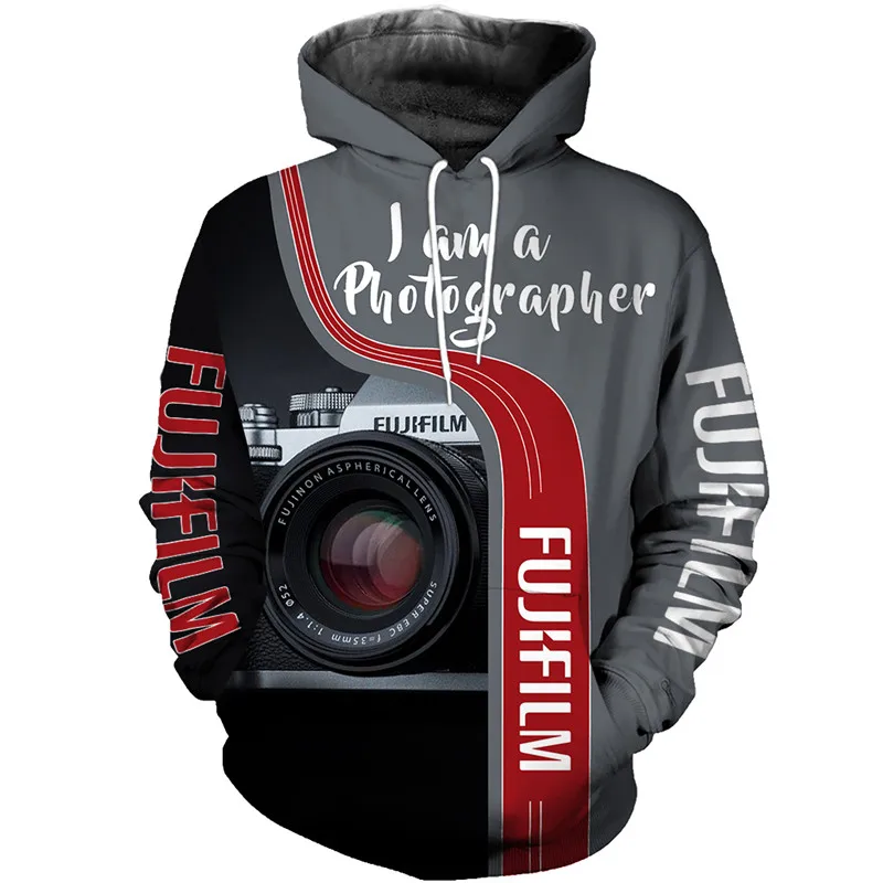 

Beautifull Camera 3D Full Printing Hoodies Autumn Winter Fashion Casual Sweatshirt Unisex Zip Jackets