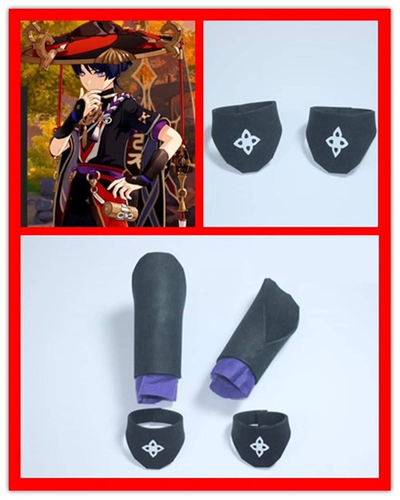 

Genshin Impact Scaramouche Hand Armor реквизит для косплея