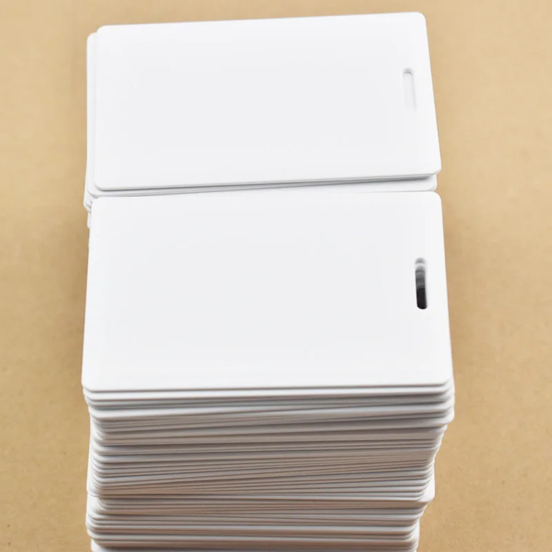 50 шт./лот 125 кГц RFID EM4305 T5577 толстая карта 1 8 мм перезаписываемая система контроля