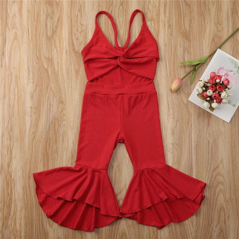 Комбинезон для маленьких девочек комбинезон красного белого цветов с