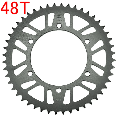 Rear 48T Мотоцикл 520 цепь Передняя и задняя Звездочка комплект для Yamaha XT660 R5VK XTZ660 XJ600 Suzuki GSX-R1100 - Цвет: Rear 48T
