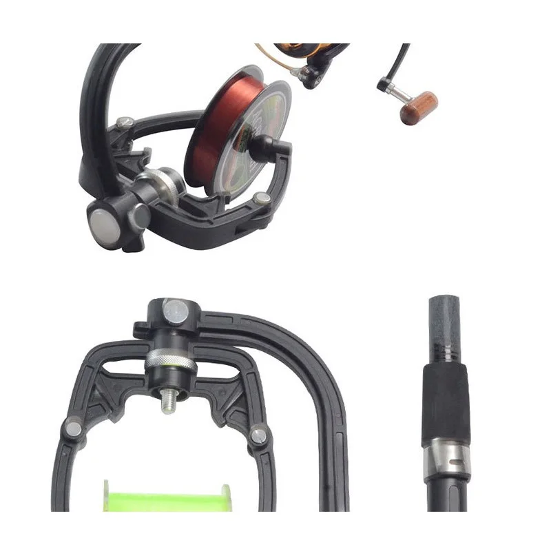 Linha de Pesca Carretel de Arremesso Portátil Enrolador Spooler Fiação Linha Máquina Sspooler Estação Sistema 7 Cheap Ferramentas de pesca