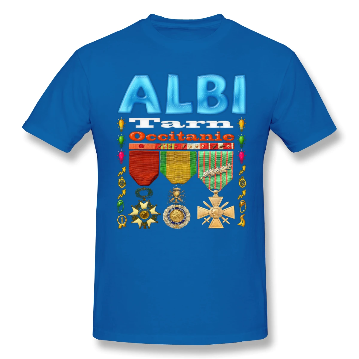 

Albi Tarn Occitanie Classic Funny Joke Men's Basic Short Sleeve T-Shirt R273 Tops Tees European Size