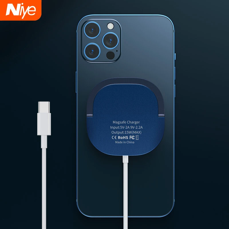 

Magnetic Wireless Charger For iPhone 13 12 11 Pro Max Mini Fast Charge For Samsung USB C PD Adapter Original Magnet Charger