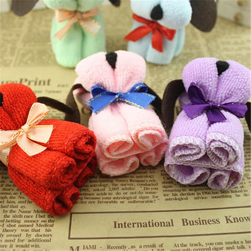 5 шт. полотенце из микрофибры в форме собаки|towel gift|towel backpackgifts model |