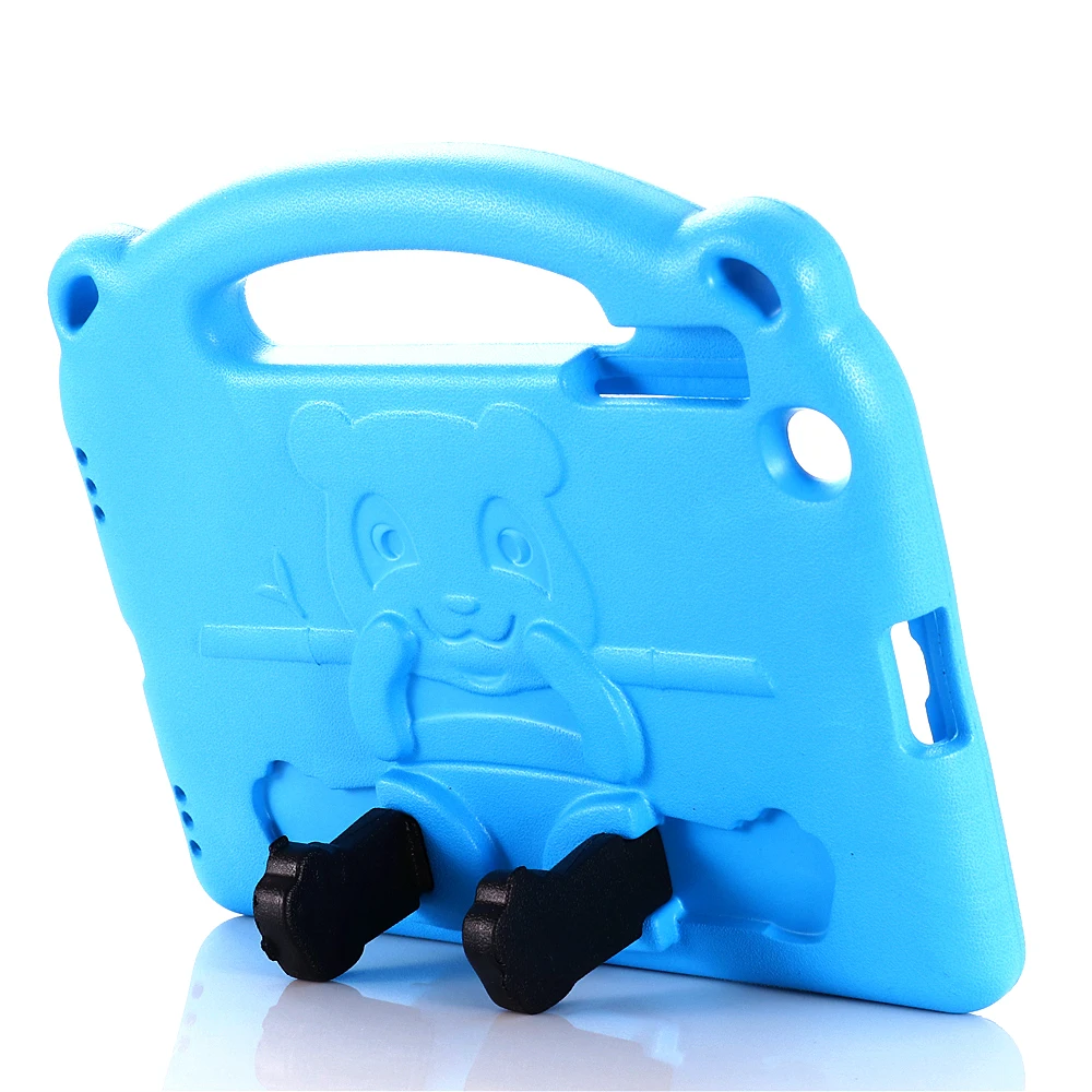 

Cartoon Cover for Samsung Galaxy Tab A 8.0 2019 SM-T290 SM-T295 T290 T295 Panda EVA Stand Kids Safe Foam Shockproof Tablet Case