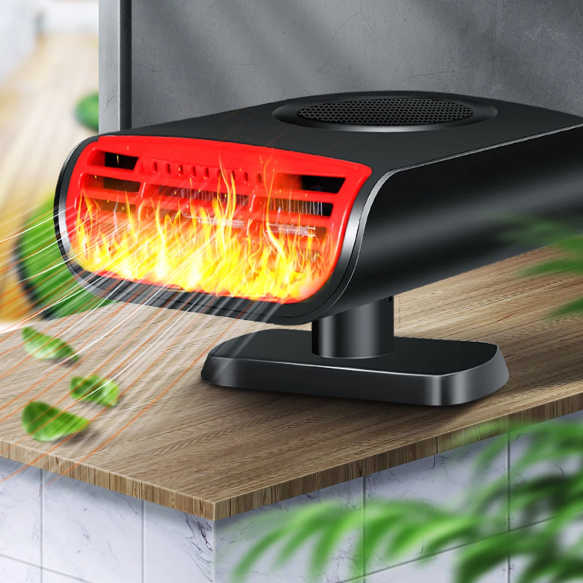 

Car Defogger Heater 2 in 1 Cooling & Heating Fan Handheld Car Defogger Heater Auto Windshield Defroster Aromatherapy Anti-Fog