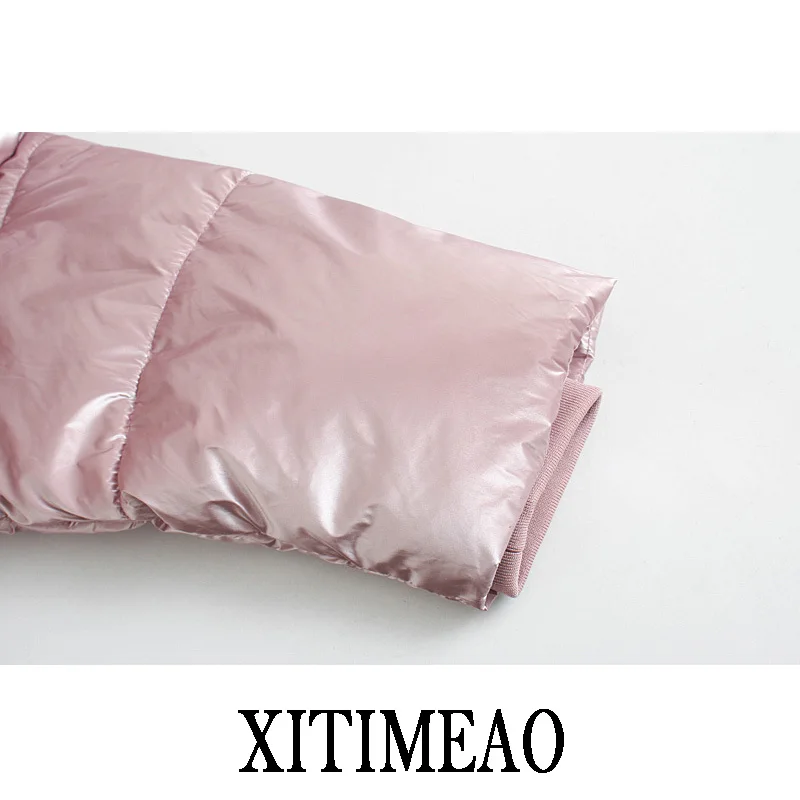 

ZA Bread Clothes Women Short Loose Cotton Clothes Fashion Puffy Cotton Coat Small Padded Jacket Hooded Cotton Padded Clothes