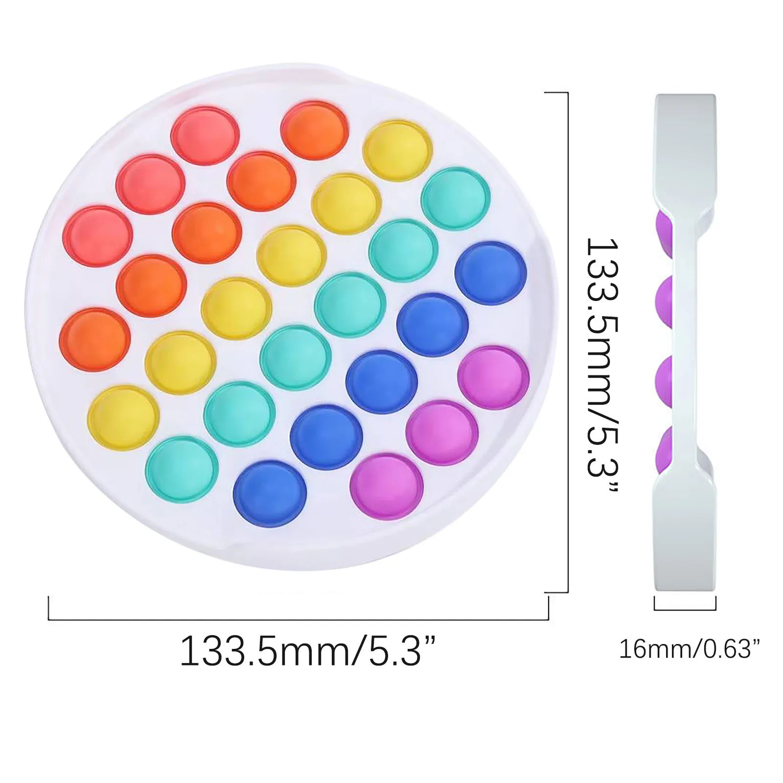 

Children's Adult Decompression Toy Pressure Plate Controller Educational Toy 2pcs
