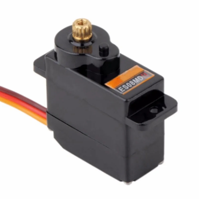 

Digital Metal Gear Servo Digital Servo Metal Gear RC Servo Low Power Consumption EMAX ES08MDII for All 450 Class Helicopters