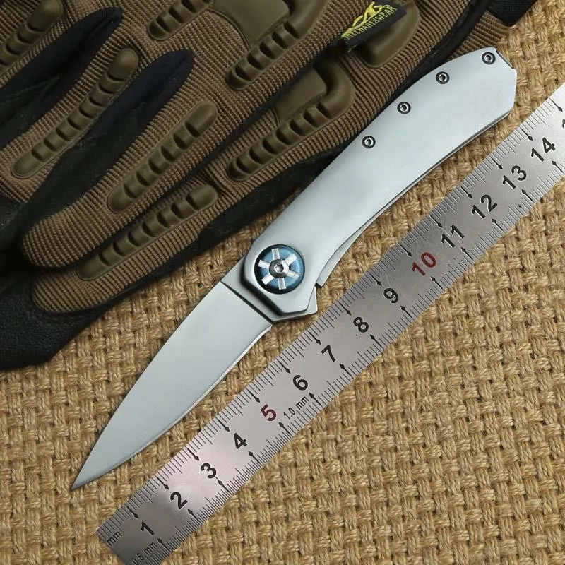 

8cr13mov Steel Blade 3871 Folding Knife Outdoor High Hardness Pocket Hunting Knife Tactical Self Defense EDC Tool Peeling Knife