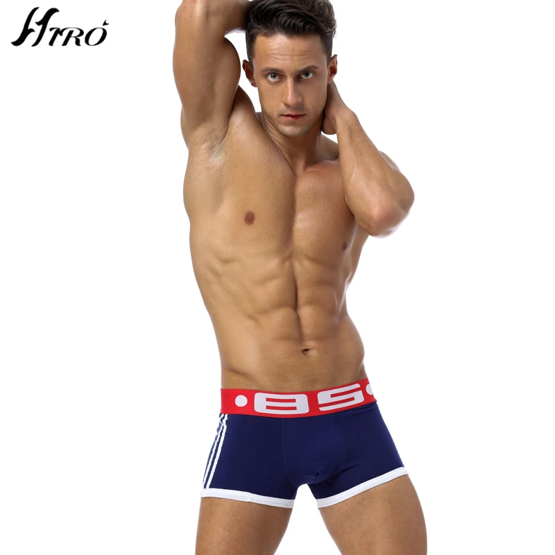 Модный бренд высокое качество хлопок сексуальное мужское нижнее белье Мужской