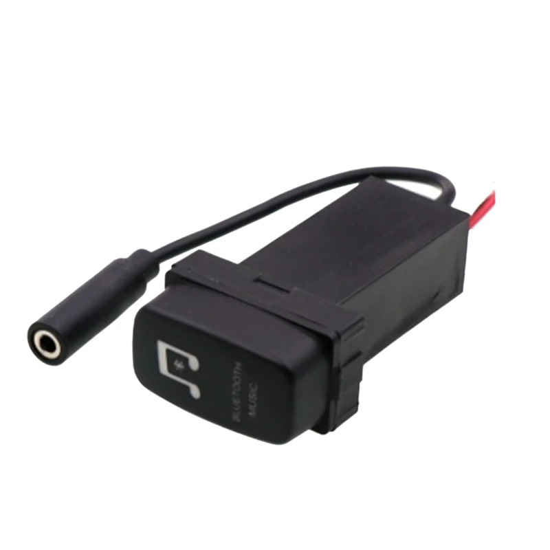 Автомобильный Bluetooth музыкальный адаптер Модуль панель установка AUX Выход