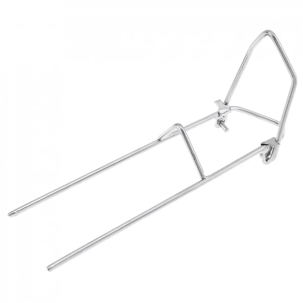 Metal Fishing Rod Ground Inserted Stand Bracket Simple Pole Holder | Спорт и развлечения