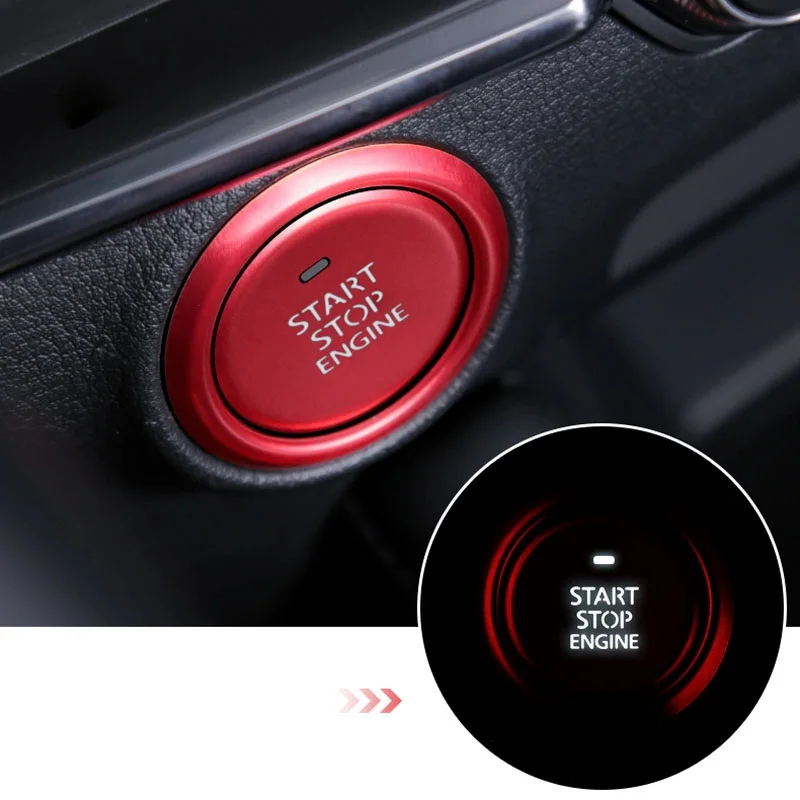 Для Mazda CX-30 2020 кнопка запуска двигателя крышка парковочные ключевой аксессуар