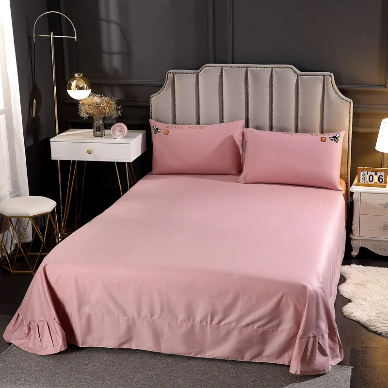 

Fashion 100% Cotton Luxury Bedding Set Queen King size Honey Bee Duvet Cover Bed sheet set Flat sheet 4pcs set