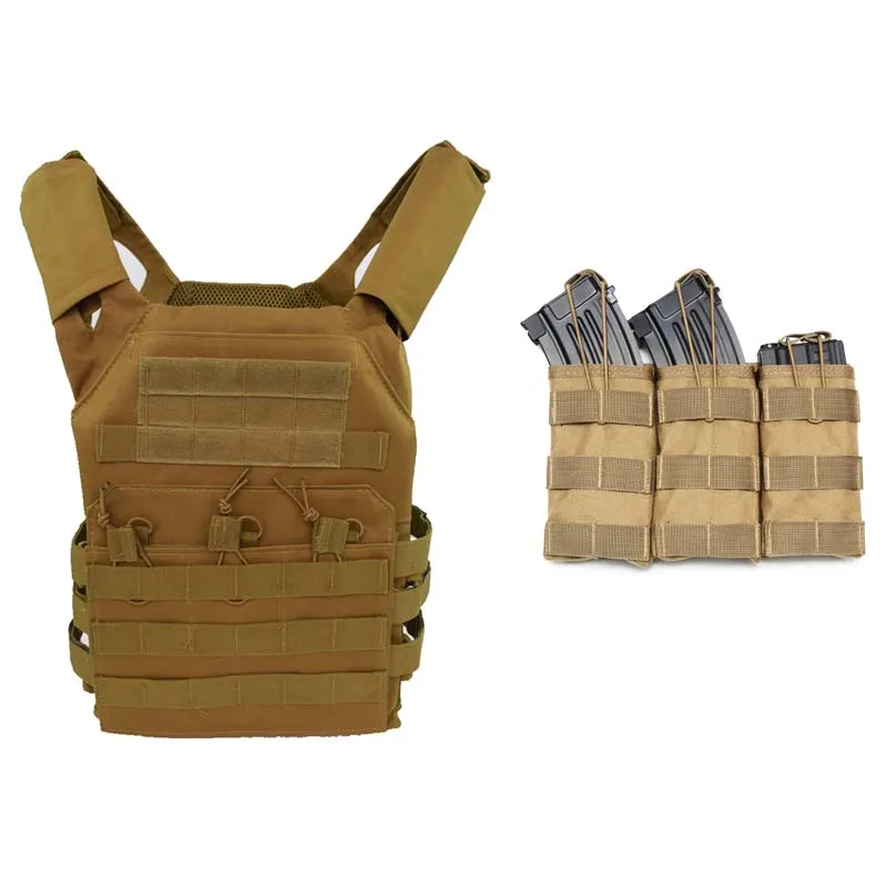 JPC жилет тактическое оборудование пластина ПЕРЕВОЗЧИК МОЛЛ с Тройная журнальная