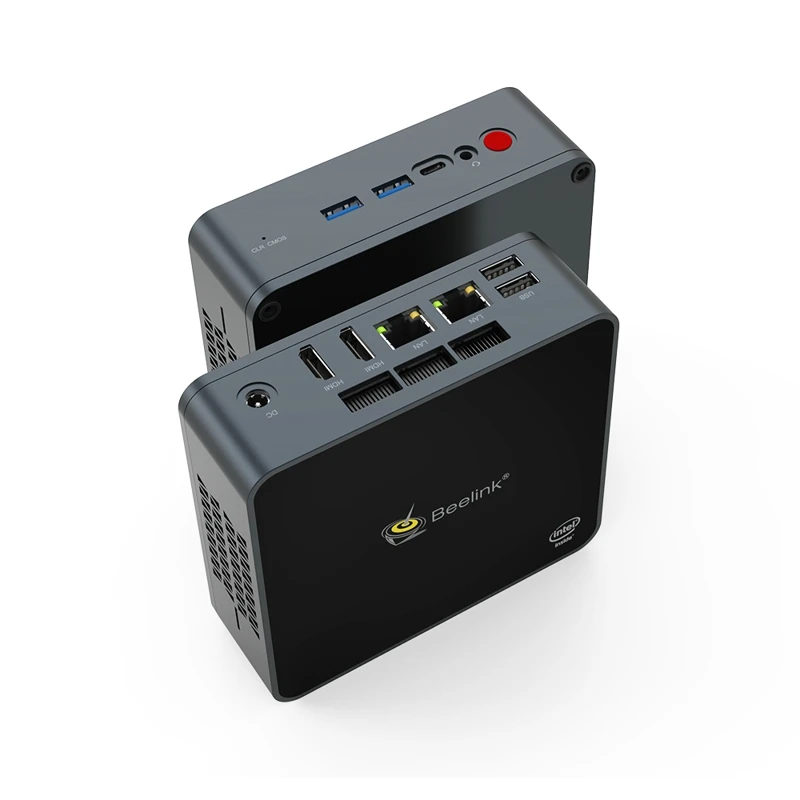 Beelink Мини ПК GK55 с Intel Gemini Lake J4125 Windows10 8 Гб DDR4 128GB 5 8G Wi Fi 1000 Мбит порт LAN обновленная