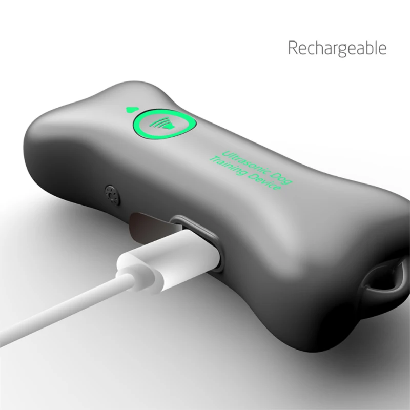 

Hand-Held Ultrasonic Dog Repeller Anti Barking Training Device Outdoor Animal Electronic Repeller Chargeable