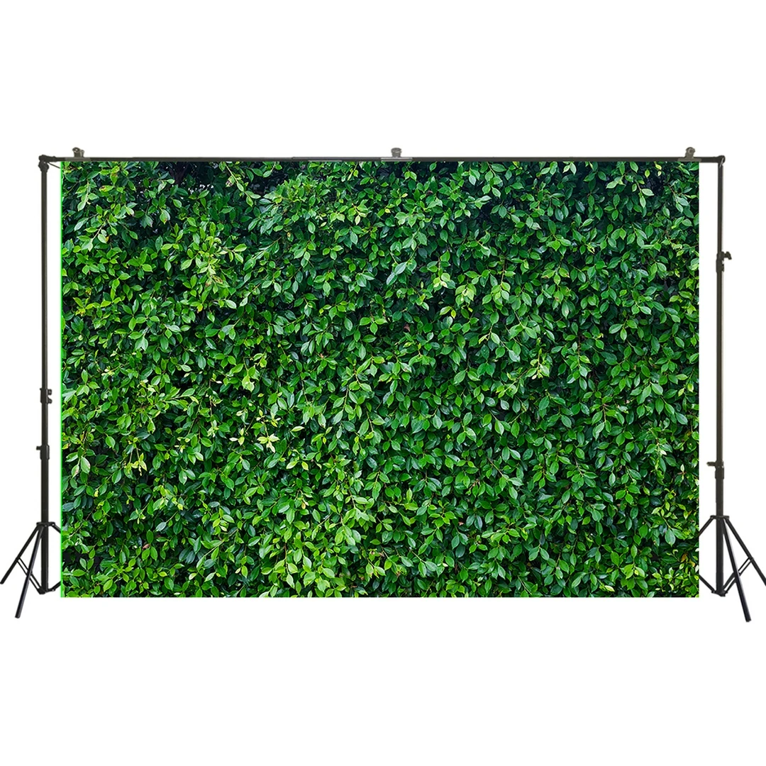 

HUAYI Photography Background Green Wall Vinyl Baby Shower Birthday Party Decor Child Photocall Photobooth Backdrop W-2101