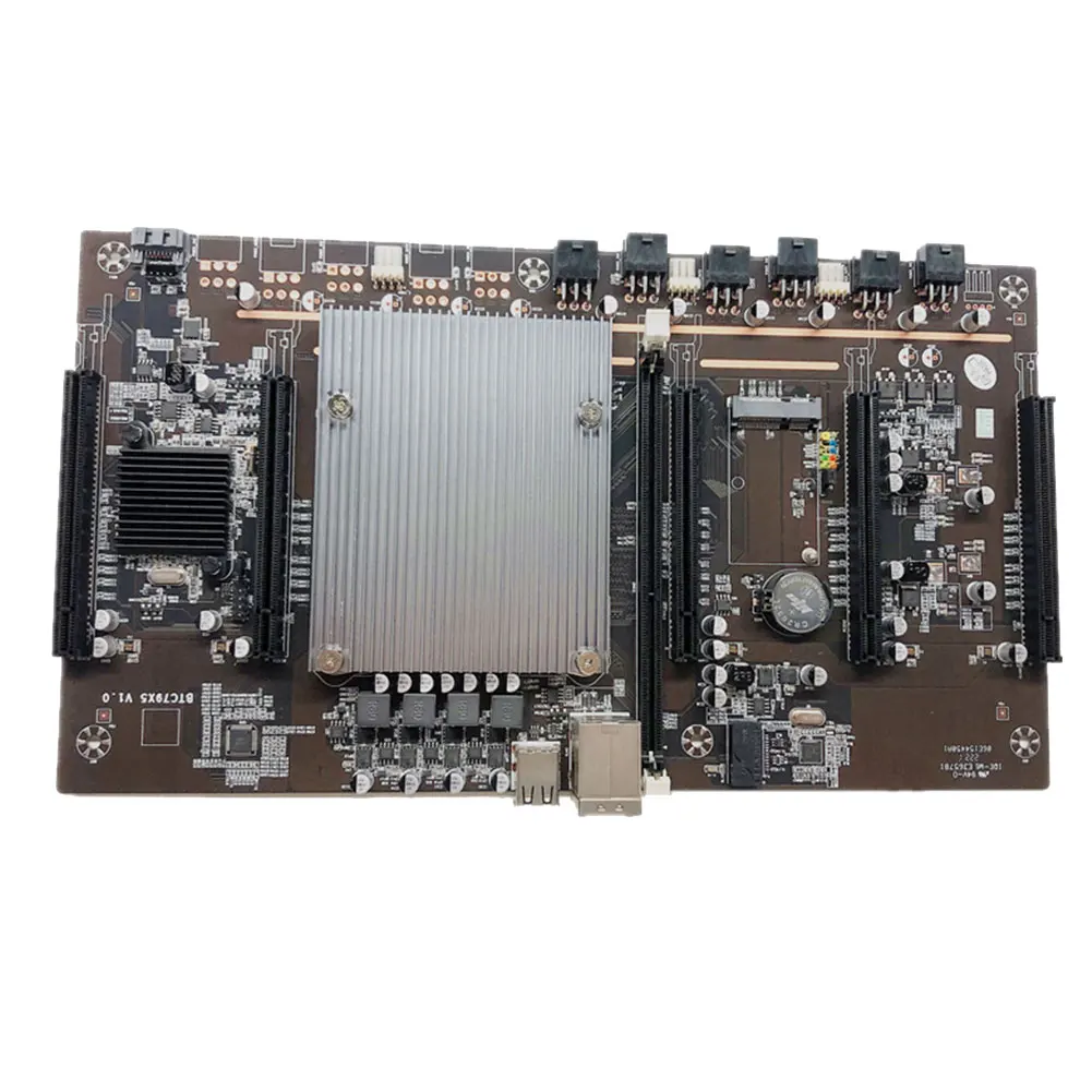 

Семейная материнская плата для майнинга LGA 2011, разъем ЦП 5 PCIe PCI-E Express 3,0 X8, слоты DDR3, слот для памяти для поддержки 3060 GPU(6x6p)