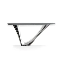 zq nordic modern art decorative stainless steel fork side table console tables living room