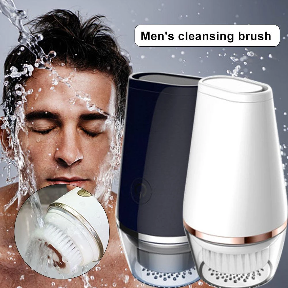 

Electric Facial Cleansing Brushes Portable Men's Face Brush Deep Cleansing Massage Skin Tightening Dead Skin Removal Skin Care