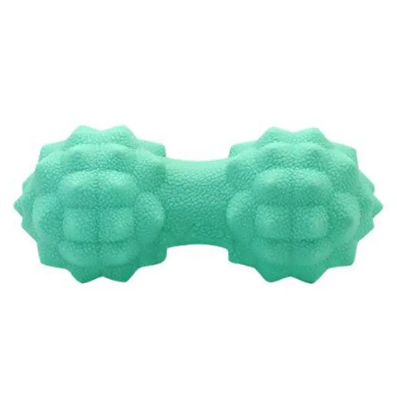 

New Peanut Silicone Spiked Massage Ball Body Muscle Pain Relief Fitness Yoga Roller