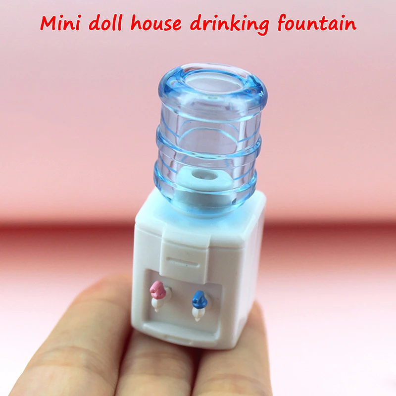 

1/12 Mini Water Dispenser Miniature Life Play Scene Model Doll House Accessories Simulation Furniture Model Toys 1pc