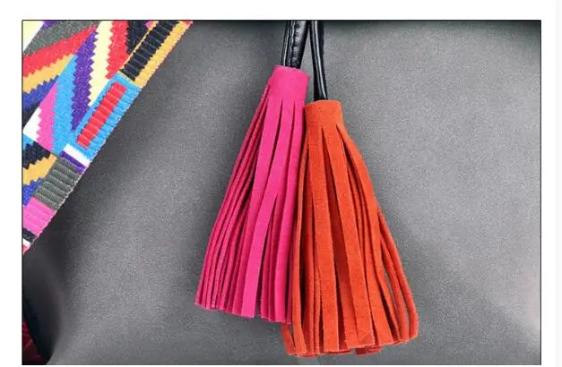 PU leather women bag tassel bag women crossbody sale bag women crossbody bag High quality