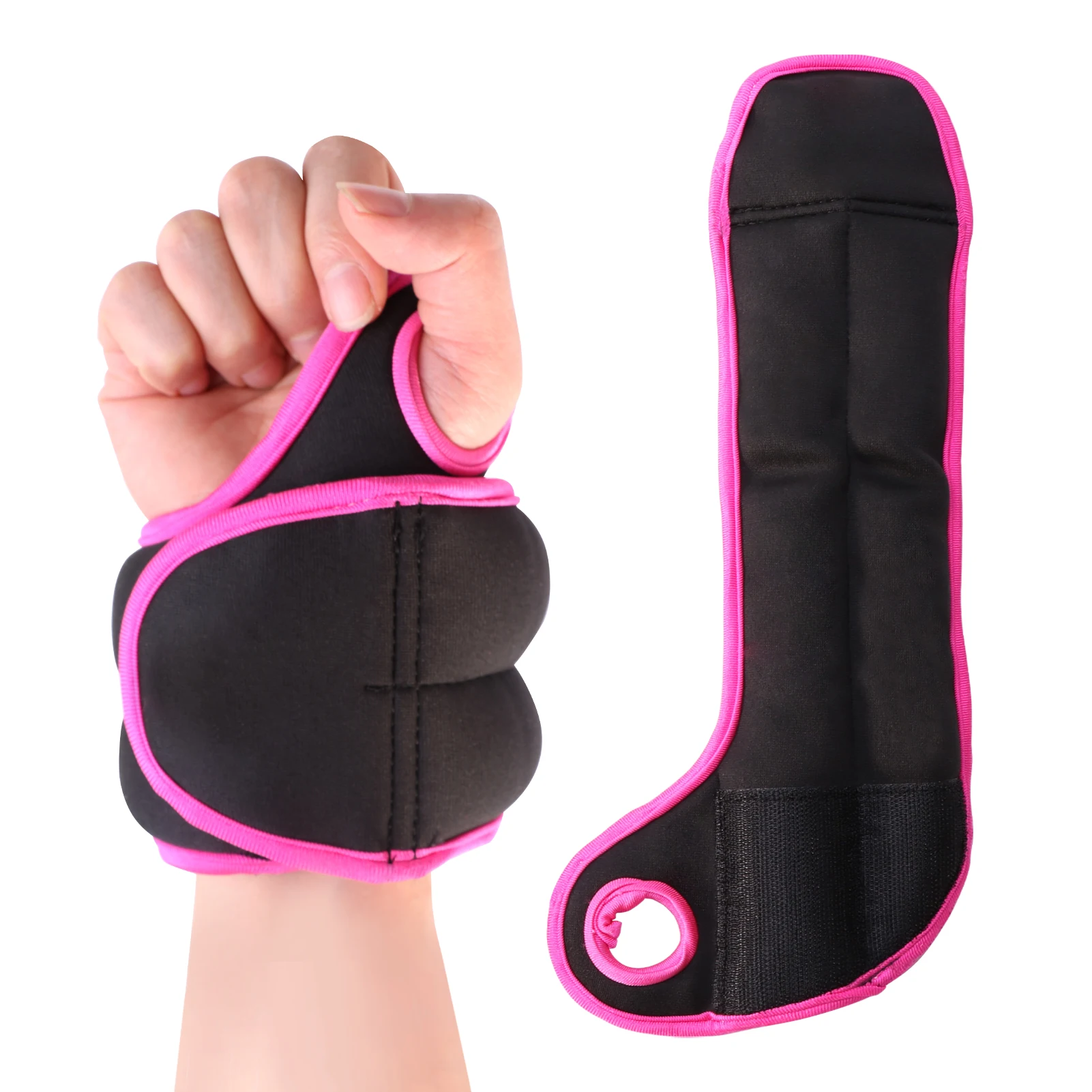 

2pcs Adjustable Bracelet Portable Workout Home Easy Removal Universal Indoor Outdoor Fitness Accessories Gym Yoga Wrist Weight