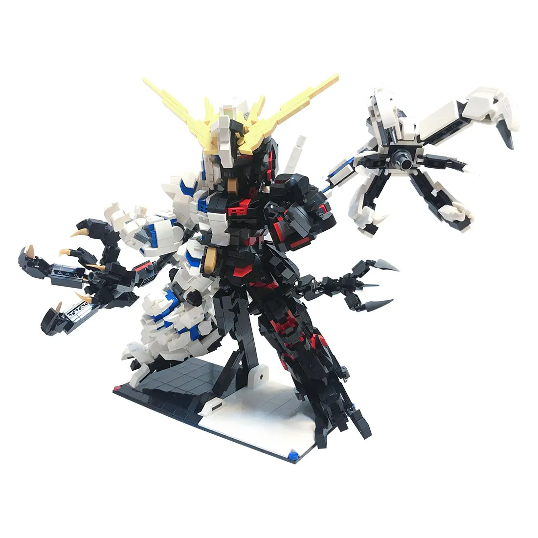 3000 + шт Мпц меха кирпичи боевые модель мелких частиц строительные блоки