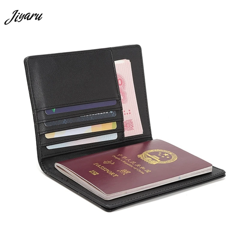 2020 дорожный Держатель для паспорта PU кожаный чехол карт мужской документов
