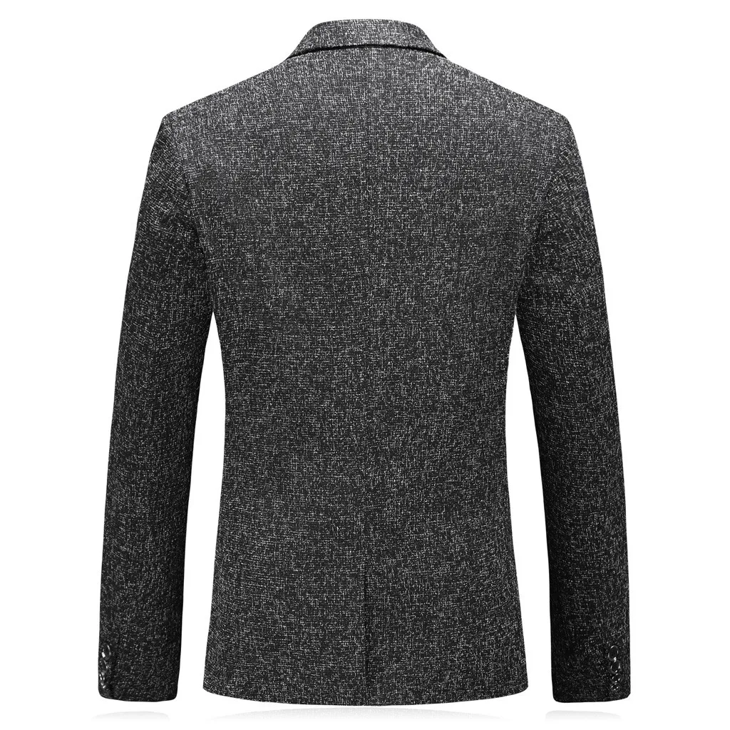 

winter men suit work men blazer Solid costume homme High Quality Casual Single Breasted Suit terno masculino