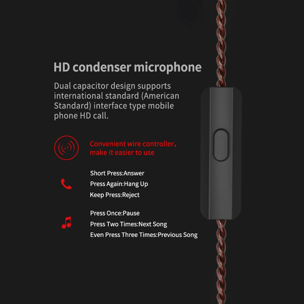 

Kz Zs10 In Ear Earphone Wired Headset Dd+Ba Noise Reduction Hifi Earbuds Superior Quality Sports Music In Ear Coil Earphone