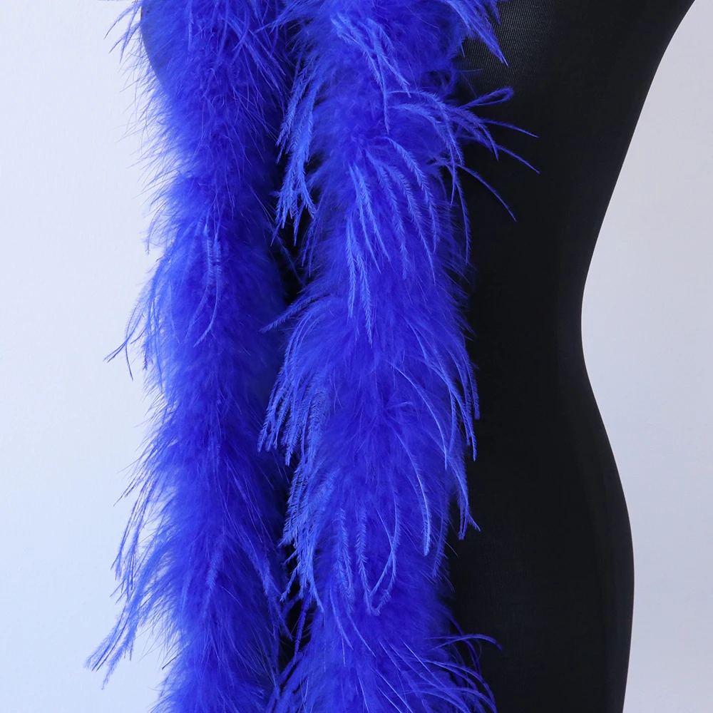 Оптовая продажа 10 метров пушистые натуральные страусиные перья боа Юбки Костюмы