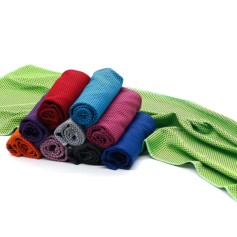 Спортивное охлаждающее полотенце для йоги спорта бега тренажерного зала