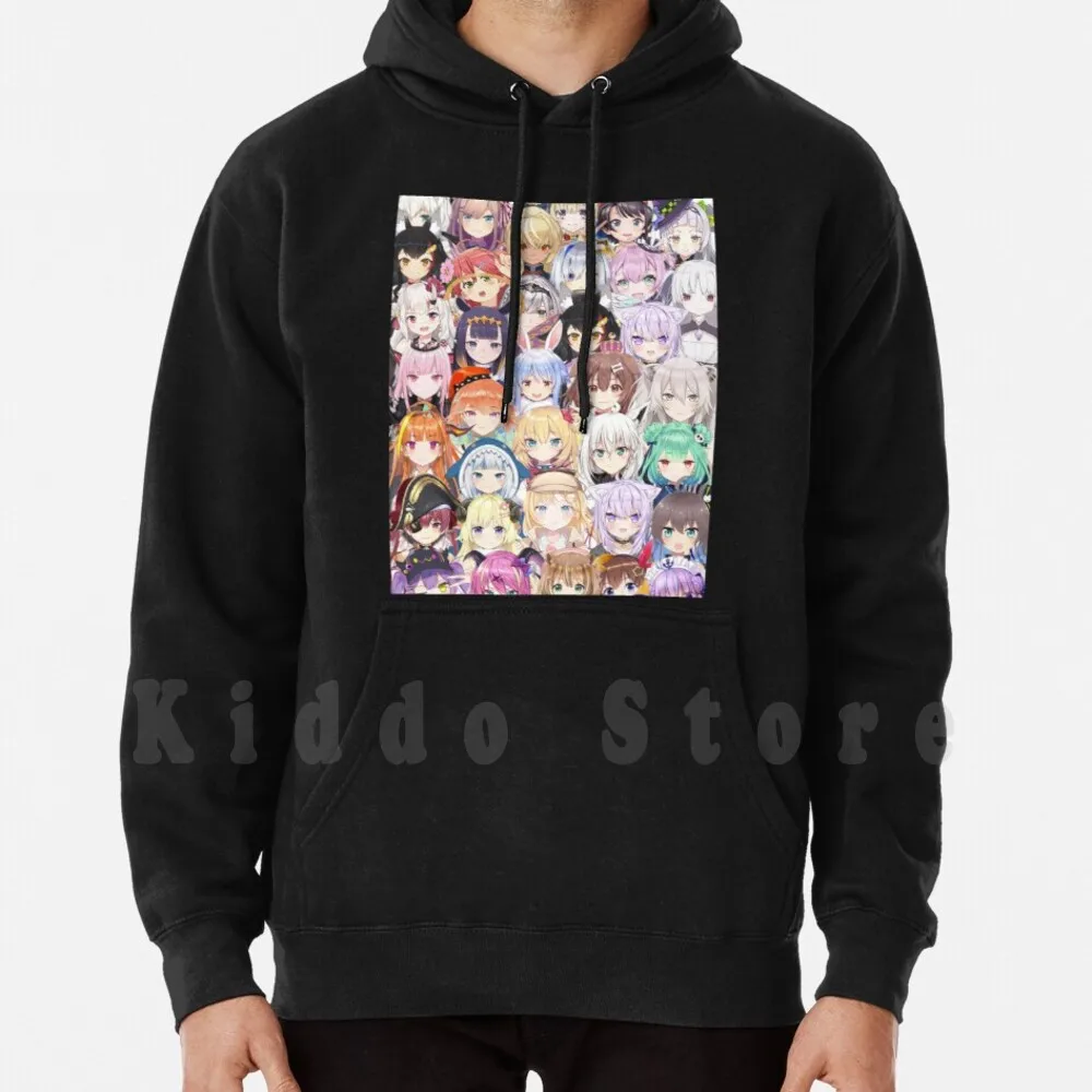 [Новинка] портрет группы владельцев Hololive/Vtuber (английские иероглифы Holomyth, Постер группы фанатов клубов), печать для мужчин