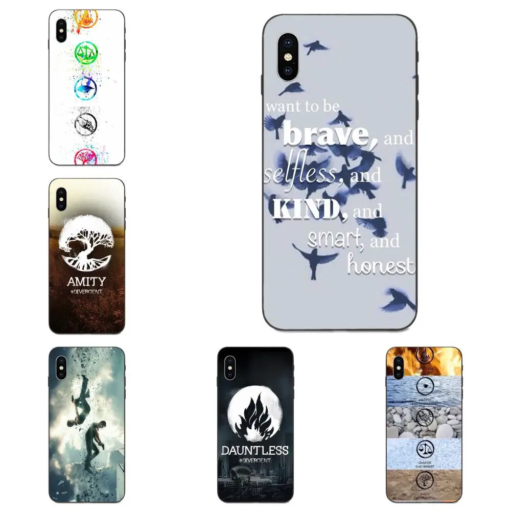Для Galaxy A10S A20S A2 Core A30S A40S A50S A70S A90 5G M10 M30S M40 Note 10 Plus Мягкий дизайн Divergent 5 Символ