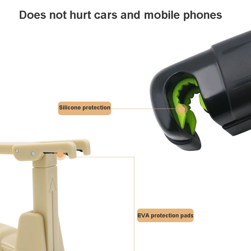

Adjustable Car Headrest Hooks Mobile Stand Car Phone Holder Fastener Seat Back Hanger Clips For Bag Handbag Houseware